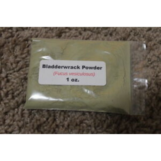 1 oz. (28 grams) Bladderwrack Powder (Fucus vesiculosus)