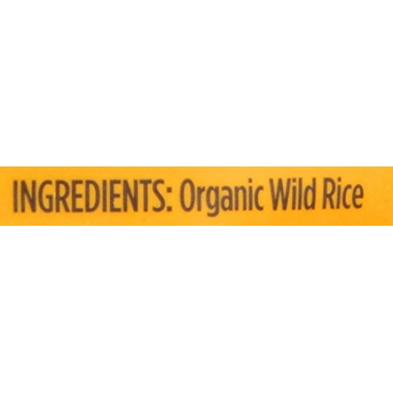 Organic Wild Rice, 8 Ounce