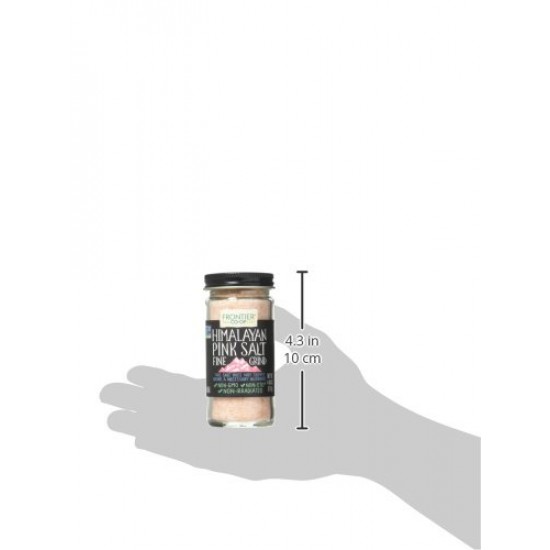 Frontier Co-op Pink Himalayan Salt, 4.48 Ounce