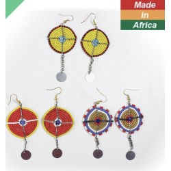 Beaded Maasai Earrings