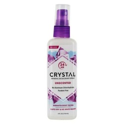 Crystal Mineral Deodorant Spray Unscented 4 fl oz